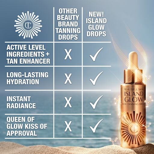 Beautiful Skin ISLAND GLOW EASY TANNING DROPS DA CHIARO A MEDIO