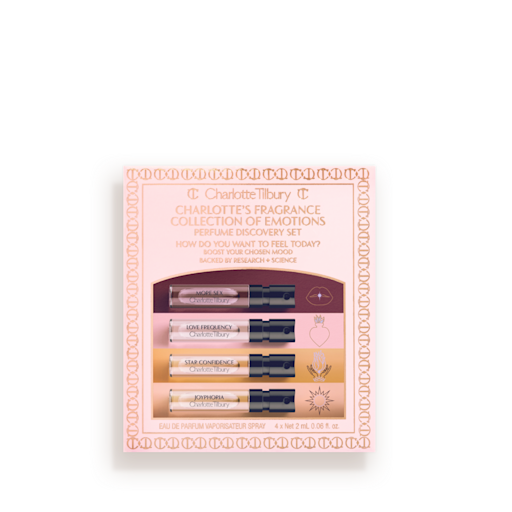COLLEZIONE DI PROFUMI "EMOTIONS" DI CHARLOTTE - SET DI PROVA 4 X 2 ML