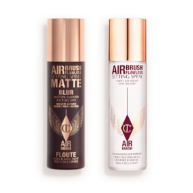 DUO DI SPRAY FISSANTI AIRBRUSH FLAWLESS SETTING SPRAY - Set Viso