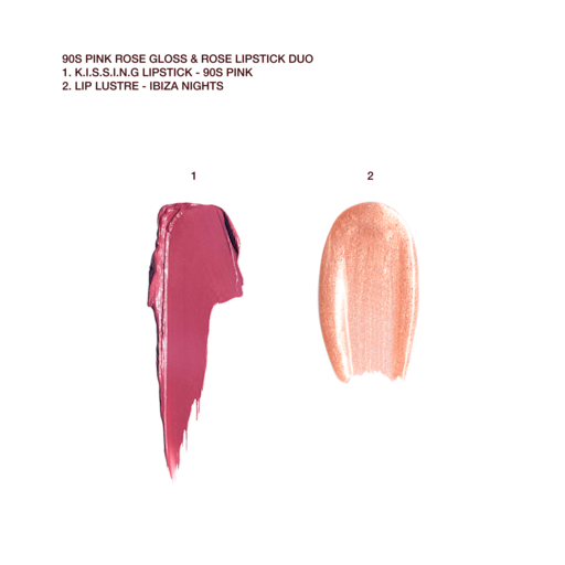 DUO LUCIDALABBRA E ROSSETTI 90s PINK