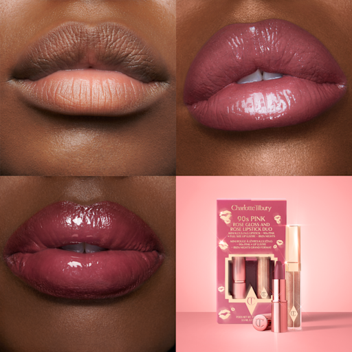 DUO LUCIDALABBRA E ROSSETTI 90s PINK