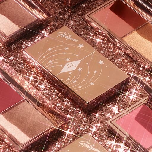 HOLLYWOOD BLUSH & GLOW GLIDE PALETTE DA TAN A DEEP