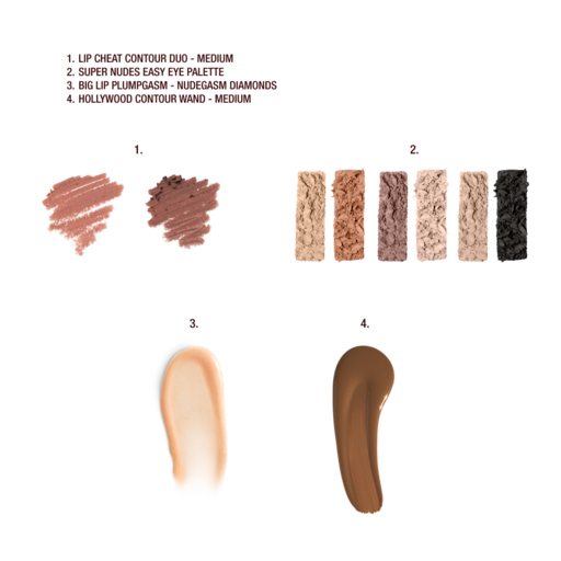 IL KIT TRUCCO PER IL LOOK SUPER NUDES