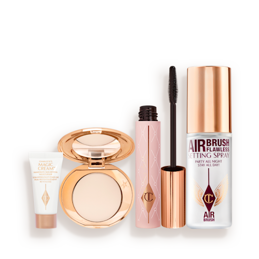 KIT DI RITOCCO MAGICO PER IL GIORNO DEL MATRIMONIO - SET VISO