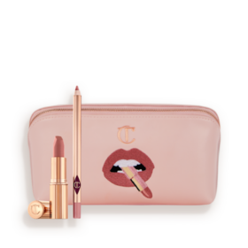KIT LABBRA PILLOW TALK E BORSA DA TRUCCO: IL KIT DI TRUCCO ICONICO
