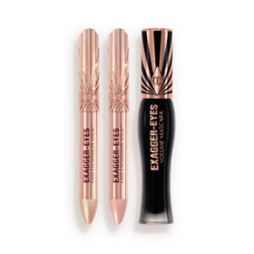 Kit occhi "Exagger-Eyes" con trio di ombretti e Mascara