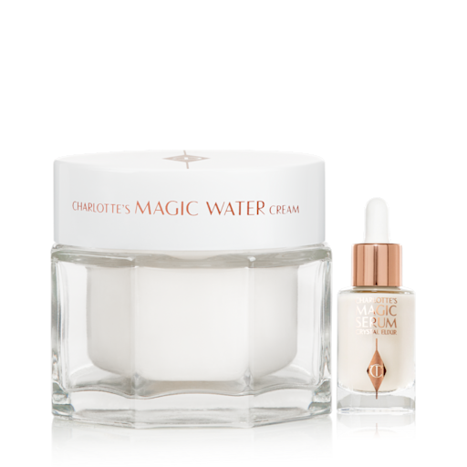 KIT PER LA CURA DELLA PELLE CON DUO DI Sieri MAGICI E MAGIC WATER CREAM DI CHARLOTTE