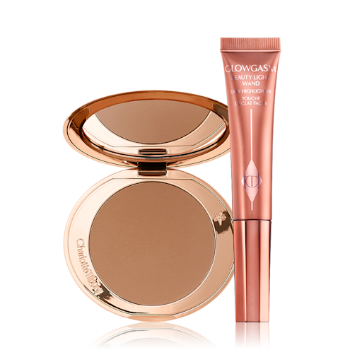 KIT PER UNA PELLE BACIATA DAL SOLE TUTTO L’ANNO KIT PER GLI ZIGOMI