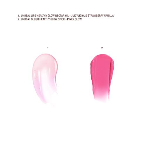 KIT TRUCCO PER LABBRA E GUANCE UNREAL JUICYLICIOUS