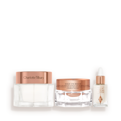 SET SKINCARE CHARLOTTE'S MAGIC MINI SKIN TRIO