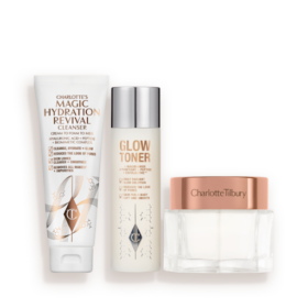 SET SKINCARE “MAGIC CLEANSE, TONE & GLOW” DI CHARLOTTE