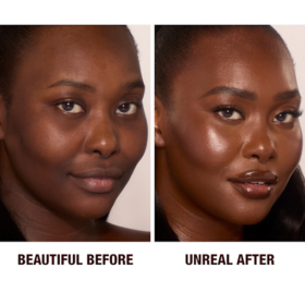 SET VISO FONDOTINTA UNREAL SKIN SHEER GLOW TINT PER IL VISO