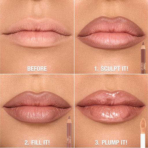 Super Nudes SCULPT, FILL & PLUMP LIP KIT KIT PER LE LABBRA