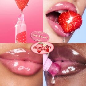 UNREAL LIPS HEALTHY GLOW NECTAR OIL JUICYLICIOUS FRAGOLA E VANIGLIA
